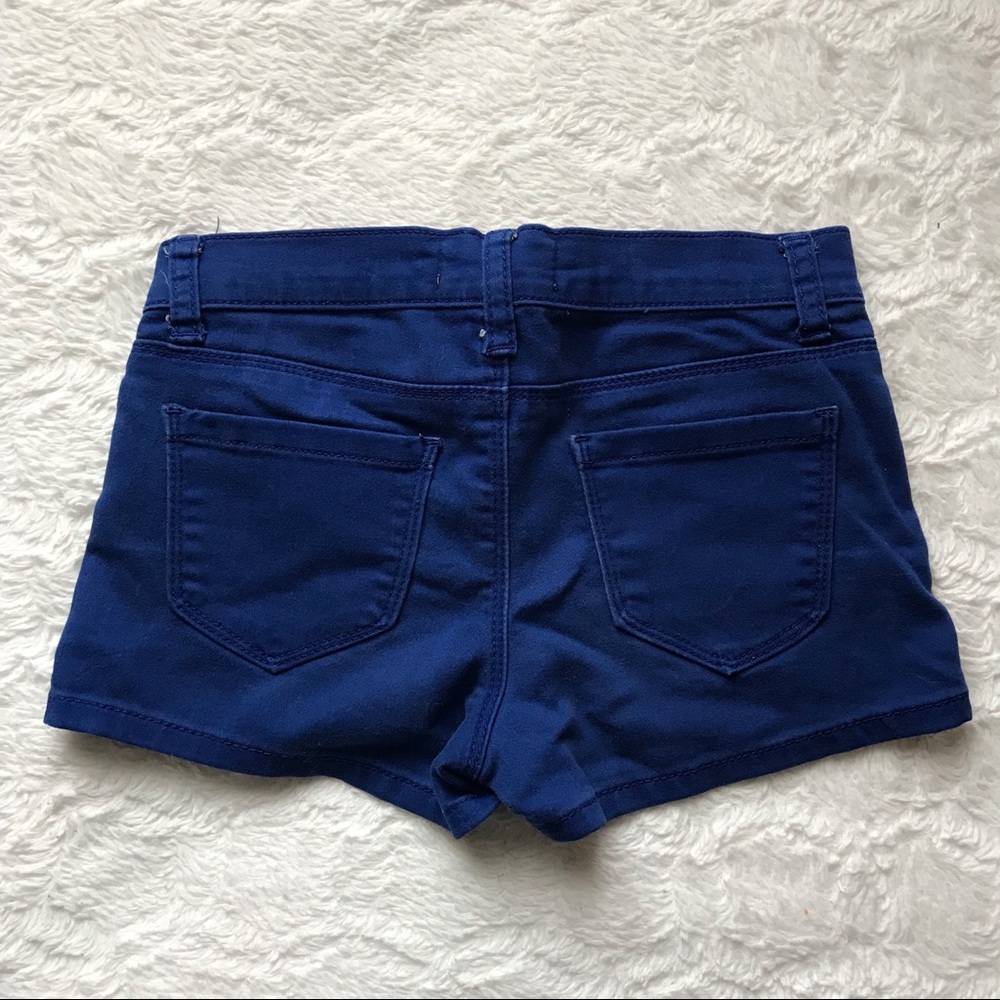 Forever21 girls blue shorts - Picture 2 of 3